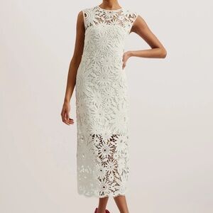 Ted Baker Corha Midi Dress Size 1 NWT
